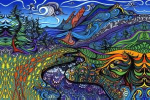 Psychedelic Computer Backgrounds 1920x1080 for android