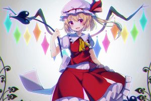 cool Flandre Scarlet Wallpaper 2668x1951 PC