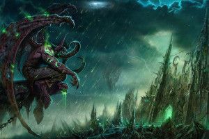 vertical World of Warcraft Background 1920x1080