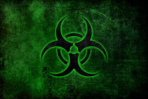 cool Biohazard Symbol Wallpaper 2560x1600