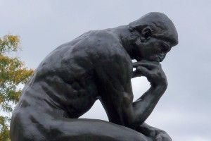 widescreen The Thinker Wallpaper 2669x1771 windows