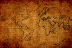 popular Old Map Background 1920x1200