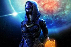 full size Mass Effect Tali Wallpaper 1920x1080 iPhone
