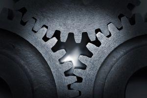 large gears background 1920x1200 Mobile