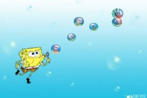 full size Spongebob Flower Background 1920x1440 download