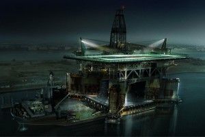 Oil Rig Wallpaper 1920x1080 for iphone 6