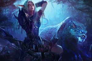 vertical Night Elf Wallpaper 1920x1080 ipad retina