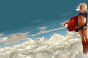 Superwoman Wallpaper 1920x1080 for retina