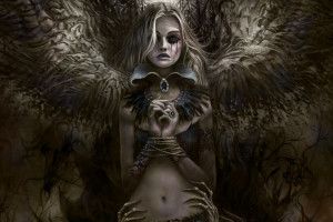 Dark Angel Background 1920x1080 tablet