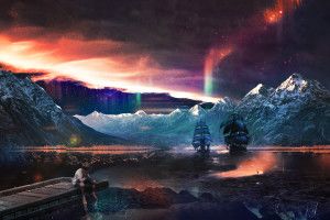 Space Fantasy Wallpaper 2560x1440 for 1080p