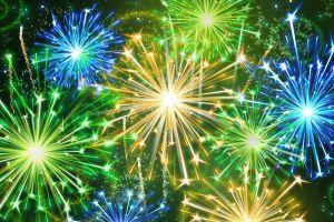 widescreen fireworks background 1920x1200