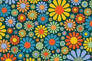 Flower Power Wallpaper 2000x1250 for iphone