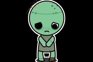 Cute Zombie Wallpaper 1946x1544 download free