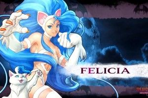 free download Felicia Darkstalkers Wallpaper 1920x1080 windows 10