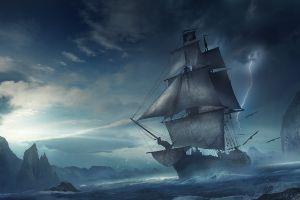 pirate ship wallpaper 1920x1200 download free