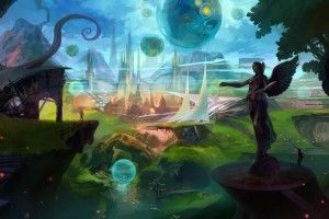 widescreen Sci Fi Fantasy Wallpaper 3502x1852 for iphone 6