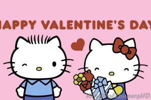 Hello Kitty Valentine Wallpaper 1920x1080 for iphone 6