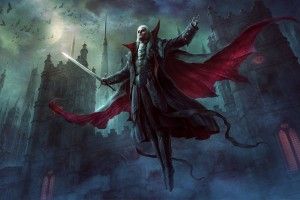 large Fantasy Vampire Wallpaper 1920x1200 PC