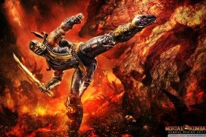 best Mortal Kombat 9 Scorpion Wallpaper 1920x1200
