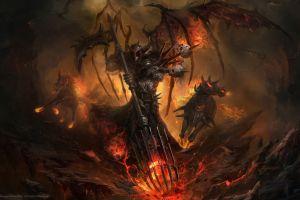 hell background 1920x1080 for 4K monitor
