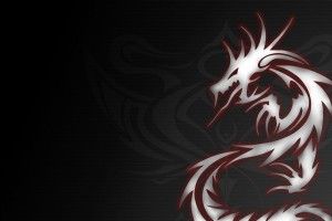Tribal Dragon Wallpaper 1920x1200 for 4K