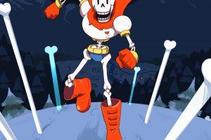 undertale papyrus wallpaper 2000x2000 for 4K