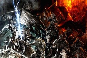 Good vs Evil Wallpaper 2560x1600 Mobile