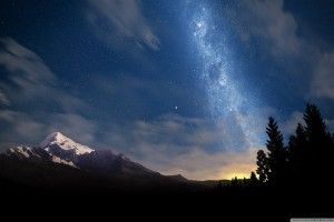 cool Starry Night Sky Wallpaper 2560x1600