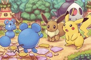 gorgerous Pokemon Mystery Dungeon Wallpaper 2000x1500 cell phone