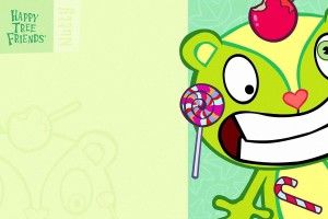 popular Happy Tree Friends Wallpaper Flippy HD 1920x1200 iPhone