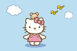 hello kitty background 1920x1200 for meizu