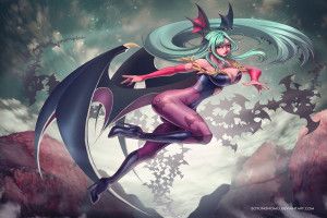 Morrigan Aensland Darkstalkers Wallpapers 2560x1600 for mobile