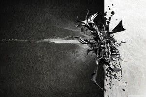widescreen Black Art Wallpaper 1920x1080 for macbook