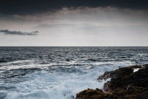 gorgerous Stormy Ocean Wallpaper 2560x1440 for hd 1080p