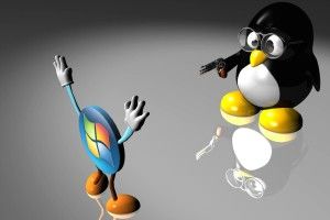 large Wallpaper Linux vs Windows 1920x1200 macbook