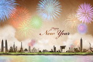 cool Happy New Year Backgrounds 1920x1168 for mac