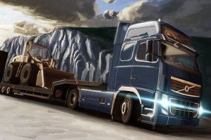 Euro Truck Simulator 2 Wallpaper 1920x1080 for meizu