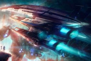 download Mass Effect Normandy Wallpaper 2560x1440 samsung